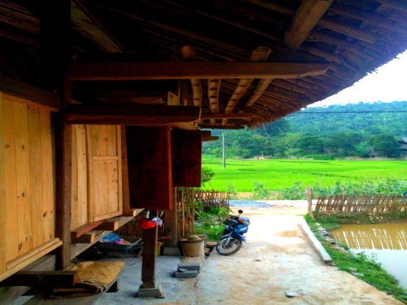 Thon Tha Tay Stilt House Apartment Ha Giang Exterior photo